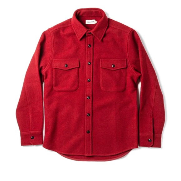 Taylor Stitch Other - Taylor Stitch Maritime Shirt Jacket in Clifford Red